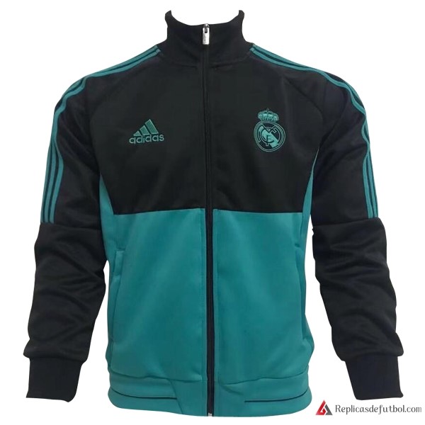 Chaqueta Real Madrid 2017-2018 Negro Verde